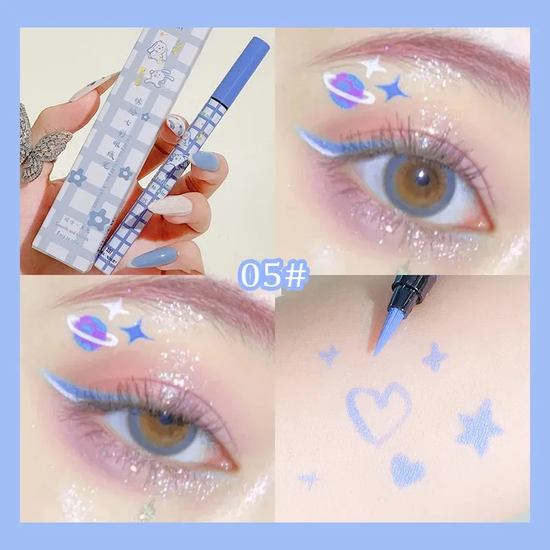 Smooth Colorful Matte Eyeliner